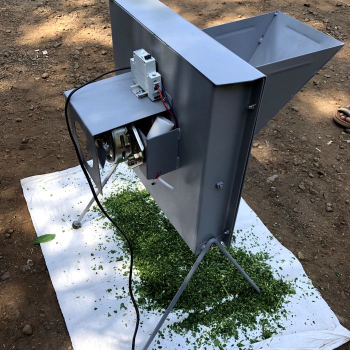 cara membuat cacahan rumput halus