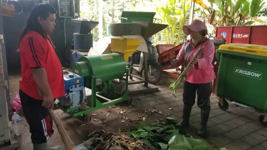 pengolahan sampah TPS3R desa